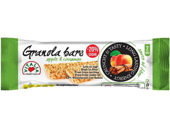 Vitalia Granola bar jabuka i cimet 35gr