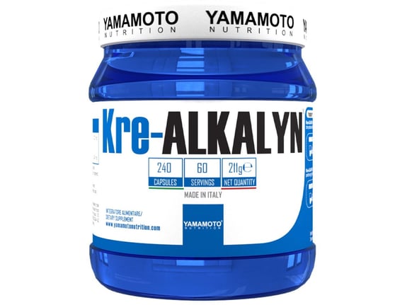 Yamamoto Nutrition Dodatak ishrani od mikronizovanog kreatina Kre-Alkalyn 240 kapsula