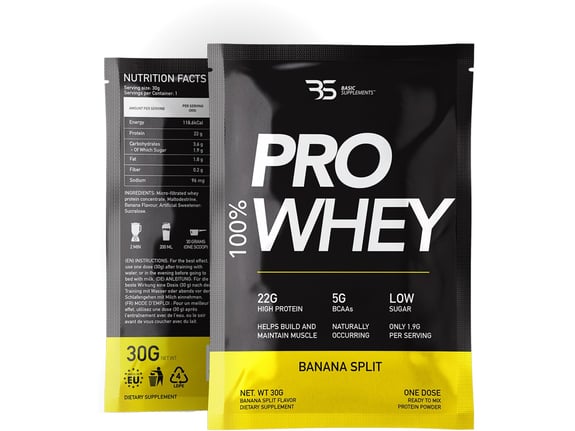 Basic Supplements Whey protein 30g kesica