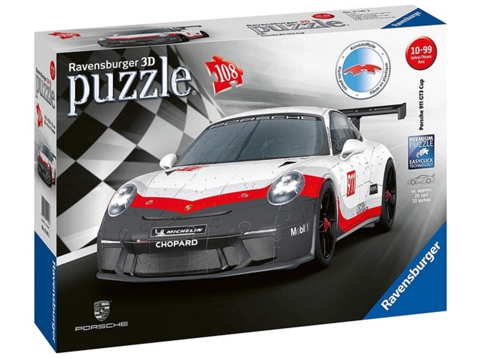 Ravensburger 3D puzzle (slagalice) - Porsche RA11147