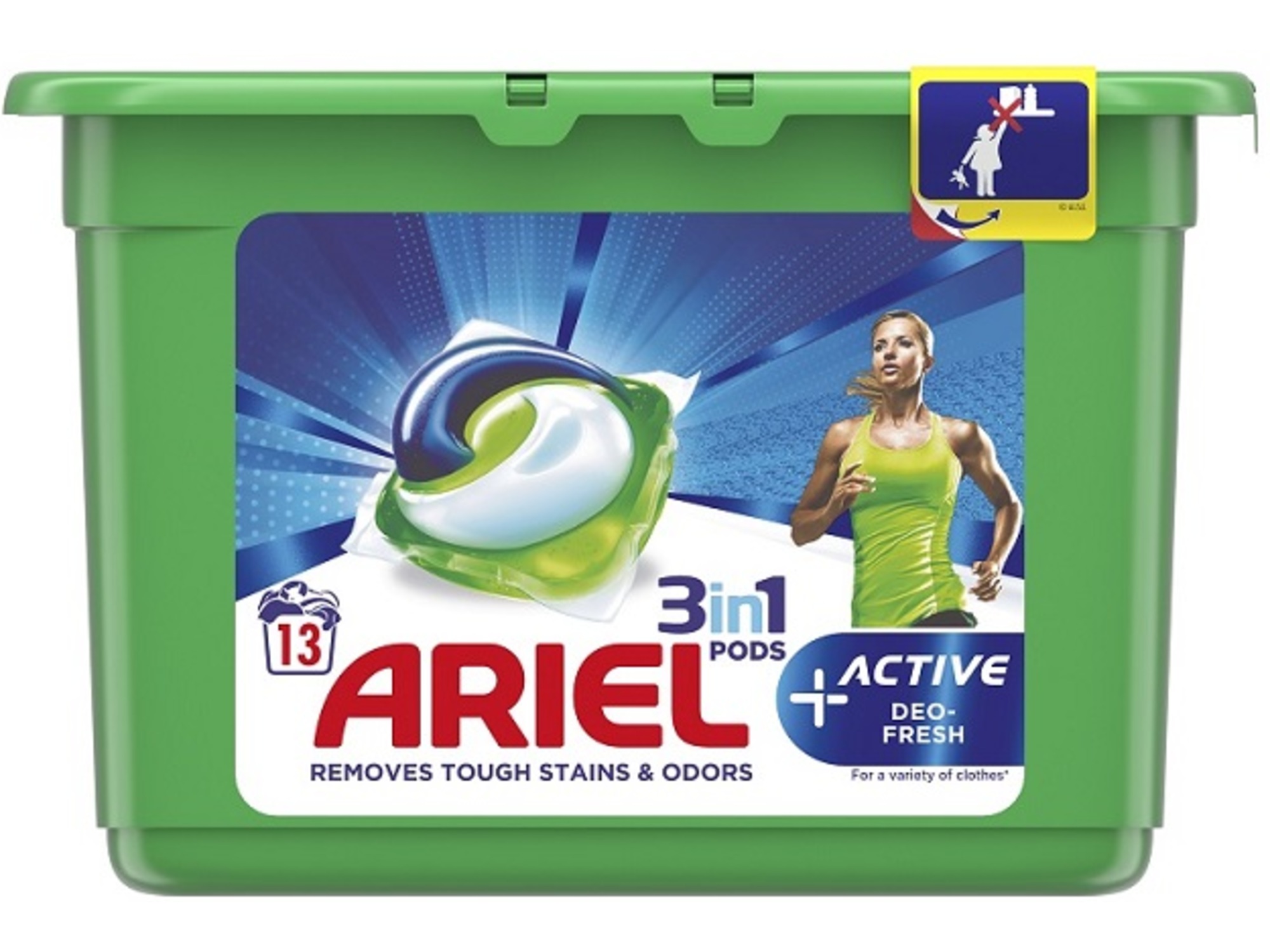 Ariel kapsule 13 Plus Active  300780