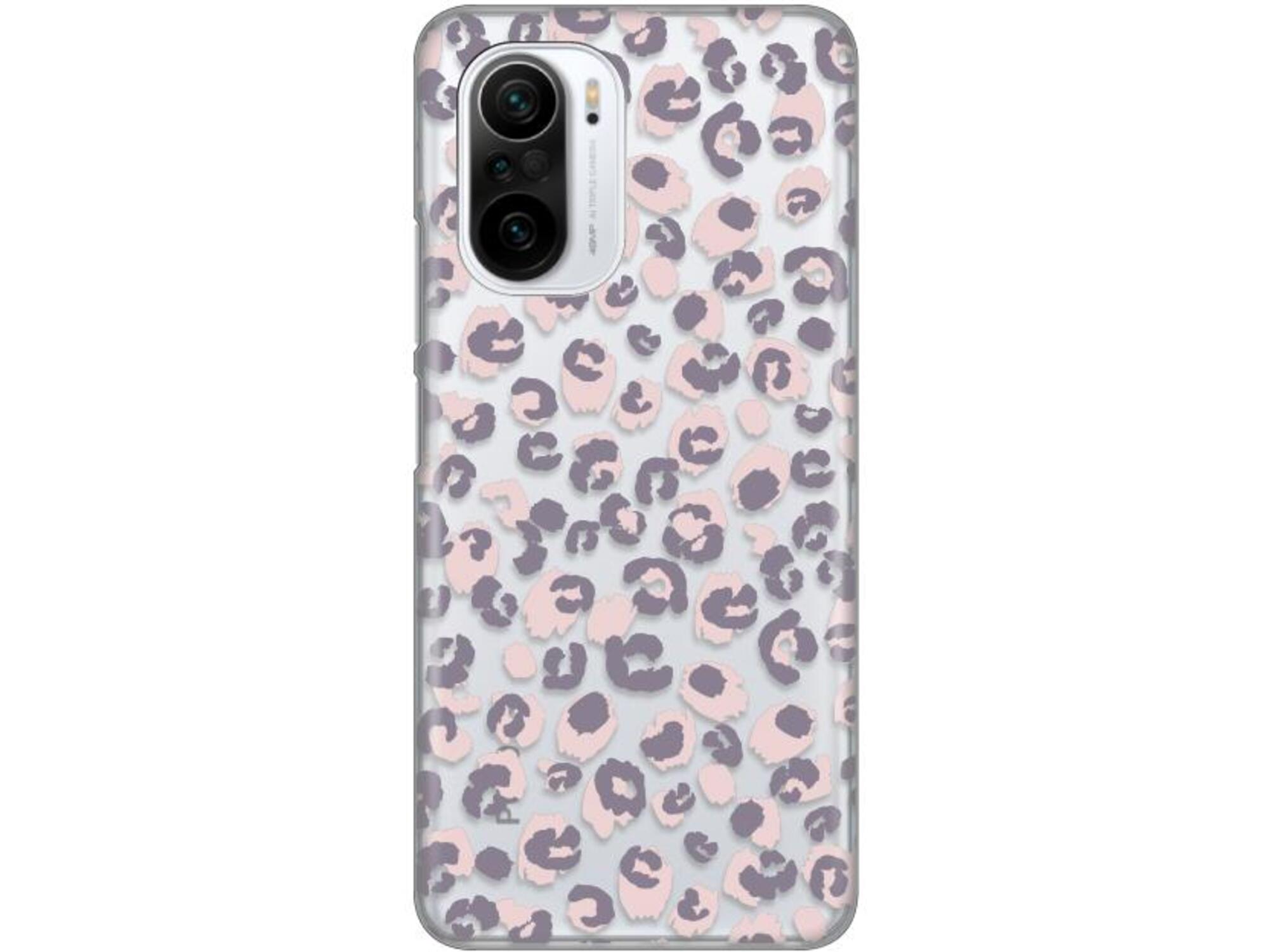 Telempire Torbica za mobilni telefon silikonska Leopard za Xiaomi Poco F3/Mi 11i