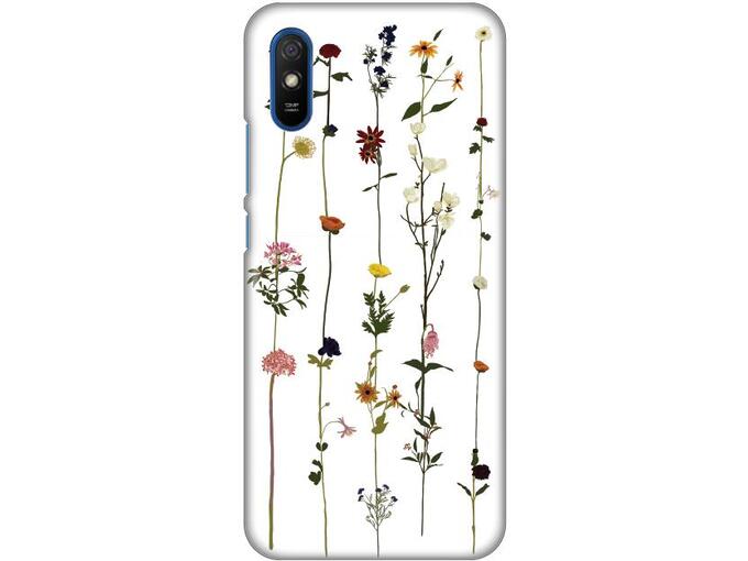 Telempire Torbica za mobilni telefon Silikonska Print Skin za Xiaomi Redmi 9A Flower