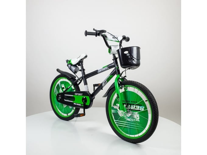Dečiji bicikl Division model 720-20 Crno zeleni