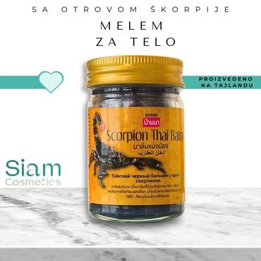 Banna Tajlandski melem Škorpija zagrevajući 50g na shoppster