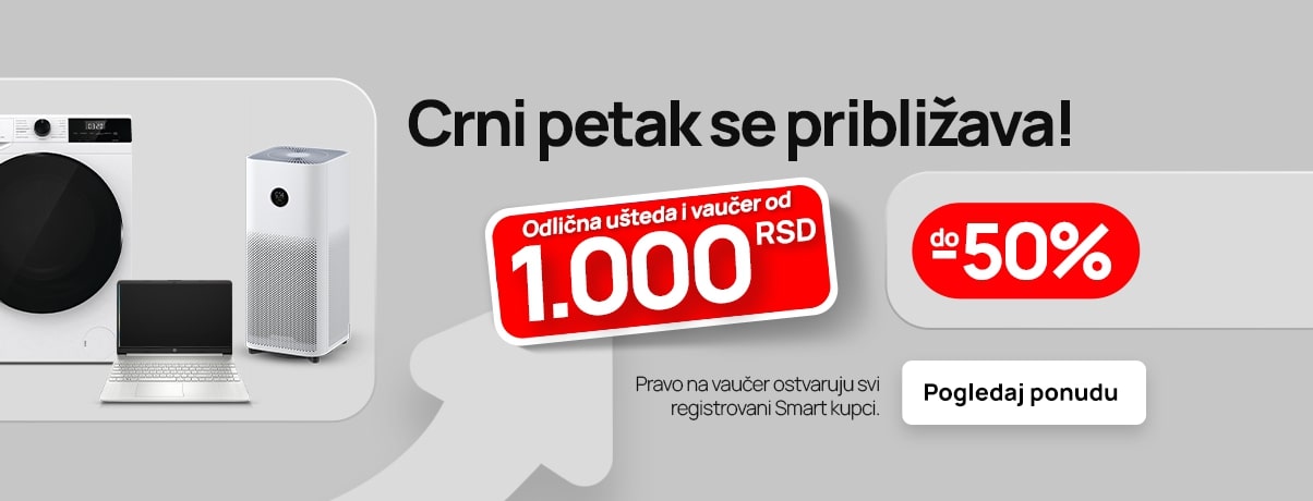 Crni petak se približava na shoppster