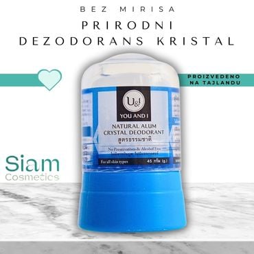 U&amp;I dezodorans Cristal natural 45g na shoppster