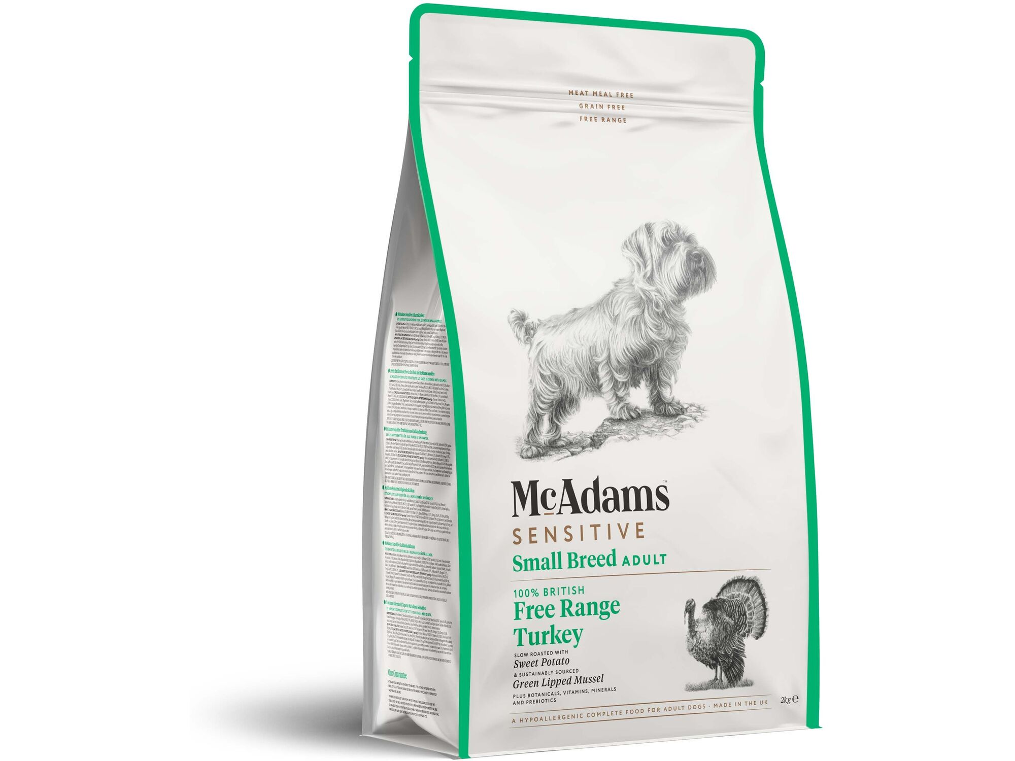 McAdams Small Breed Sensitive Turkey 5kg