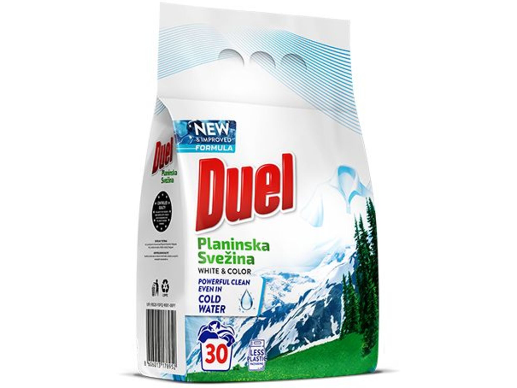 Duel Praškasti deterdžent  Planinska svežina 2,7kg