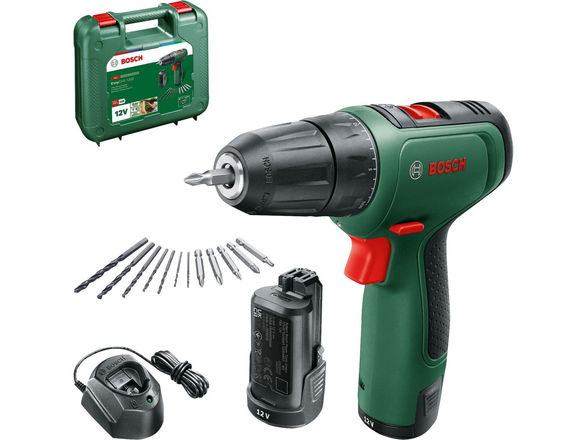 Bosch Akumulatorska bušilica-odvrtač EasyDrill 1200 06039D3007