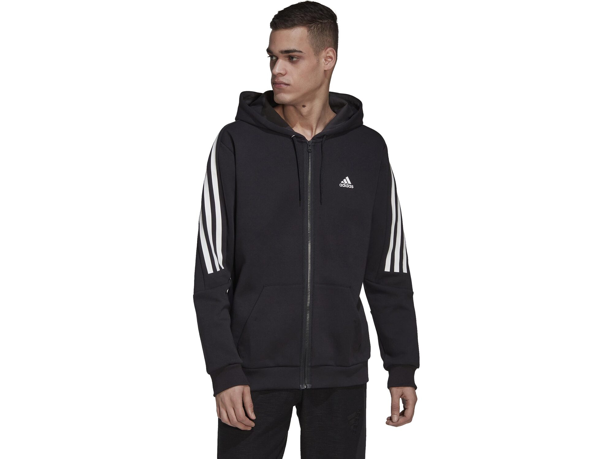 Adidas Future Icons 3-Stripes Full-Zip Hoodie | Muški duksevi