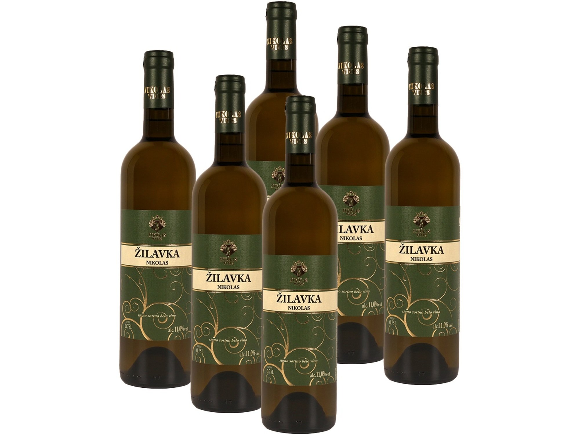 Nikolas Wines Žilavka 0.75l x 6kom