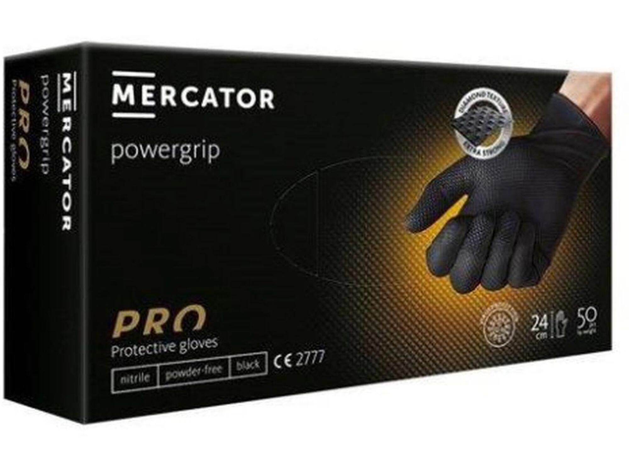 Jednokratne rukavice powergrip pro bez pudera 50 kom