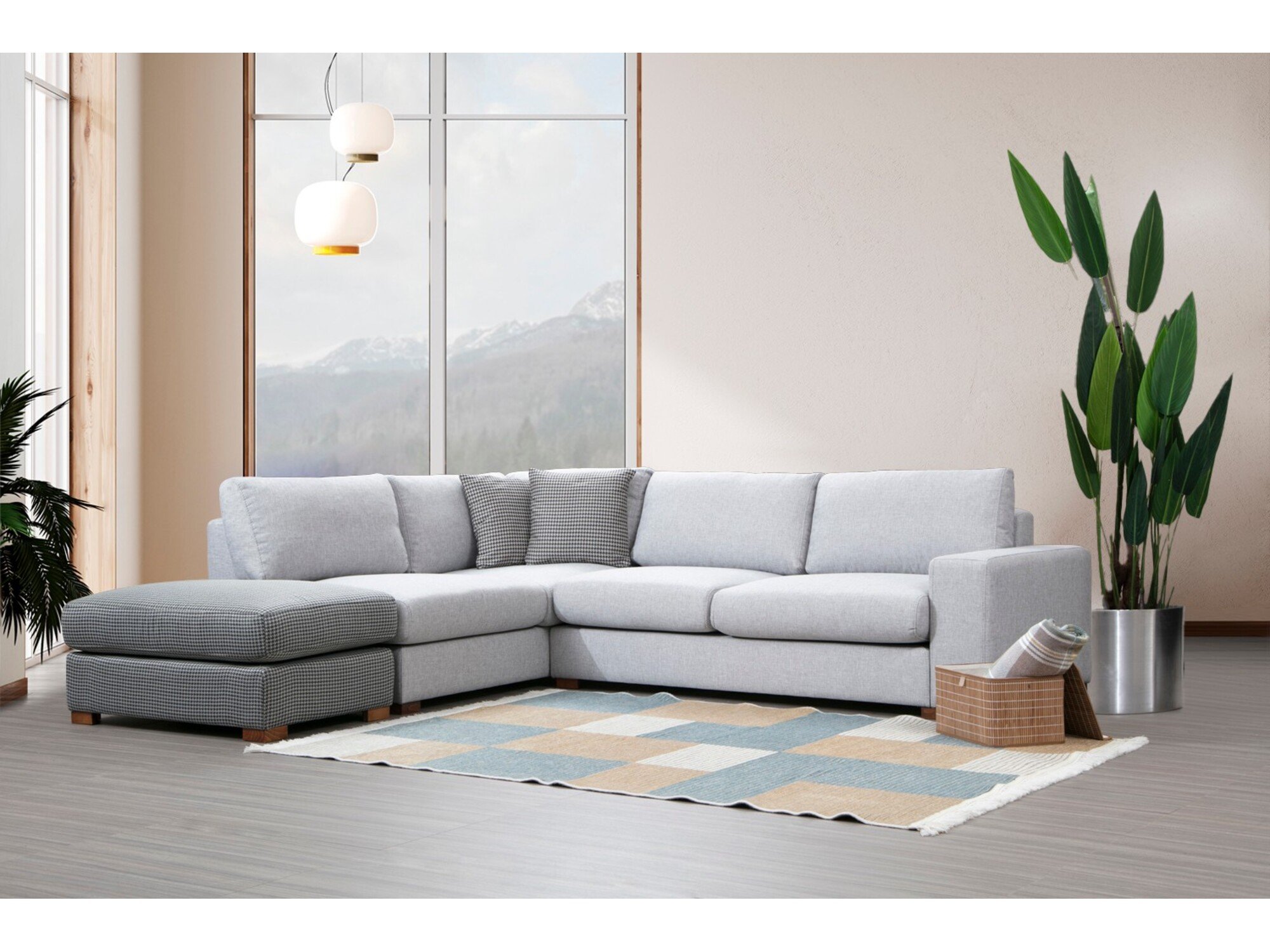 Atelier Del Sofa Ugaona garnitura Loop 1