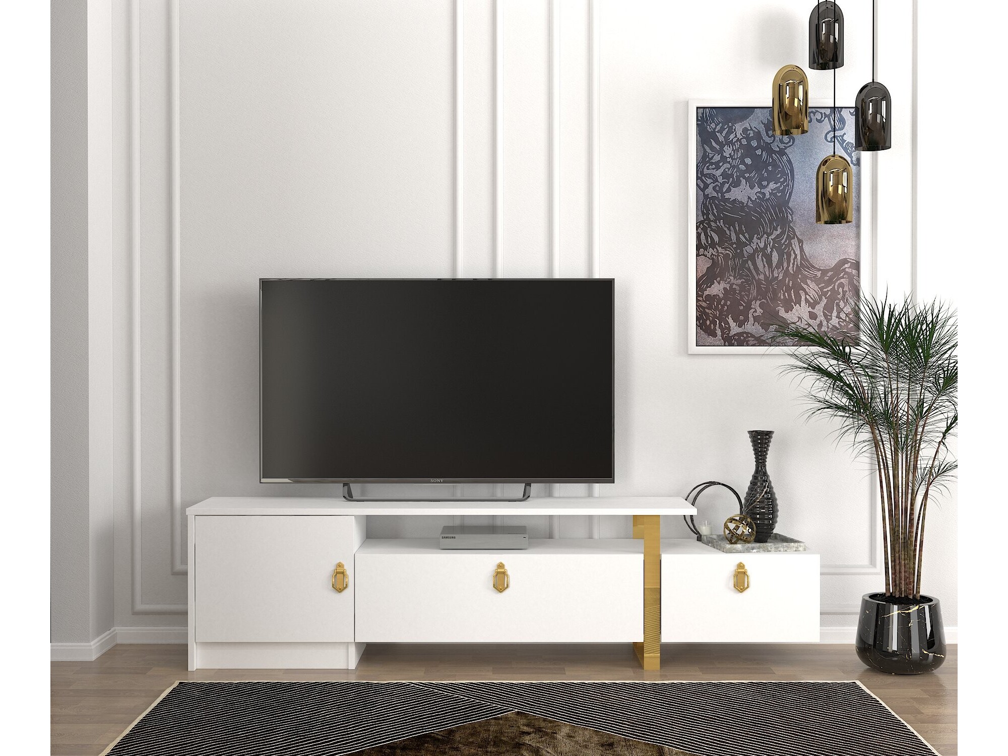 Hanah Home TV komoda Aramis