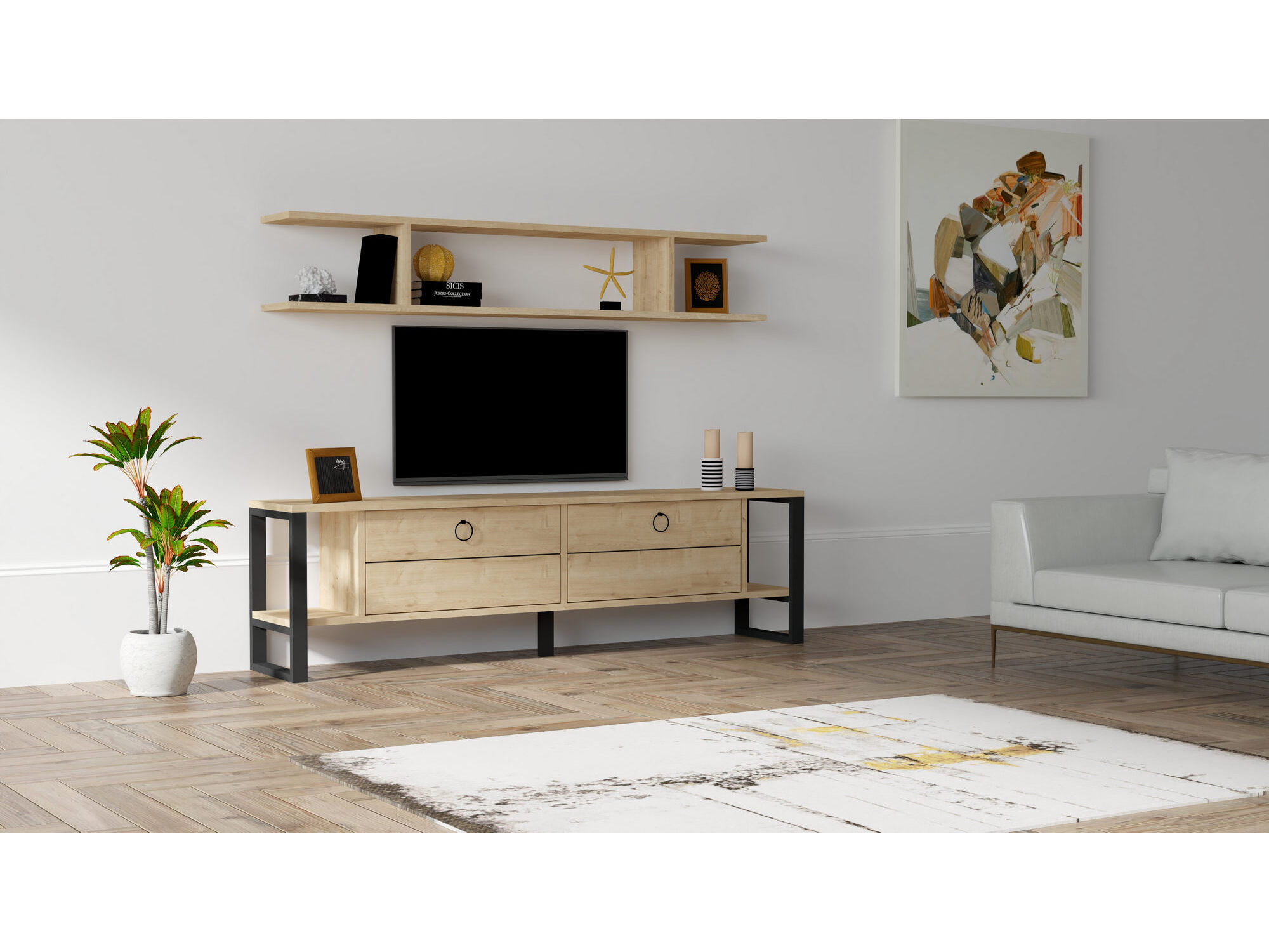 Hanah Home TV komoda Melis 835PUQ3068