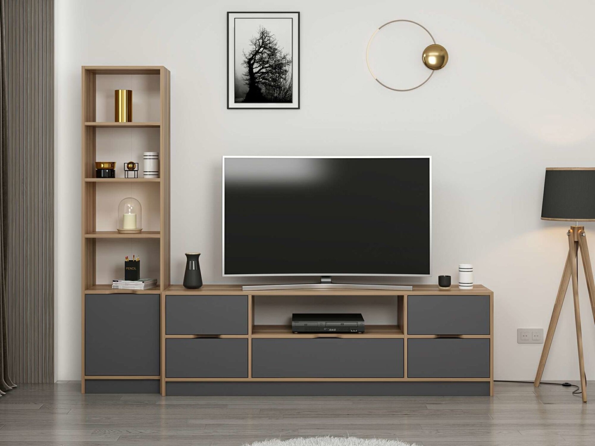 Hanah Home TV komoda Elina 8609