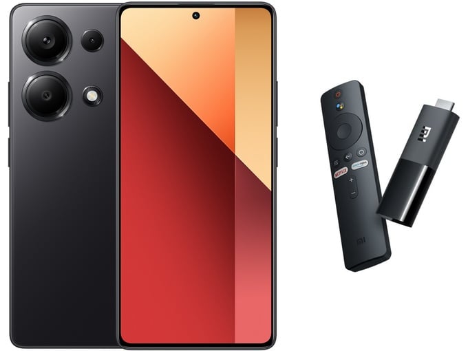 Xiaomi Mobilni telefon Redmi Note 13 Pro 8GB/256GB + Xiaomi Mi TV Stick