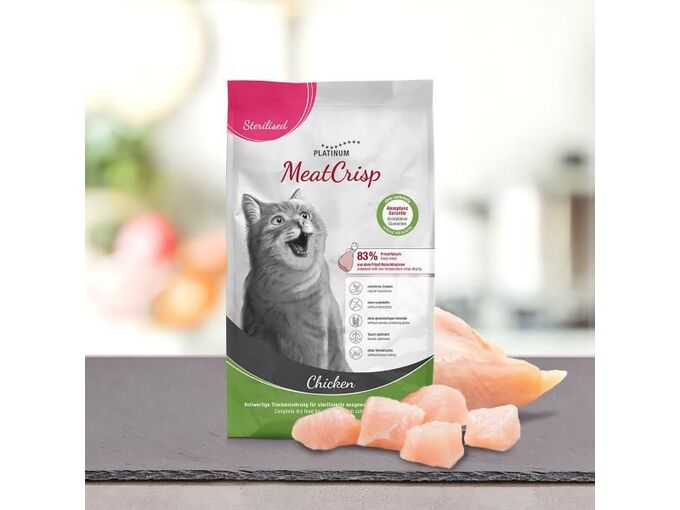 Platinum Hrana za mačke MeatCrisp piletina 400g