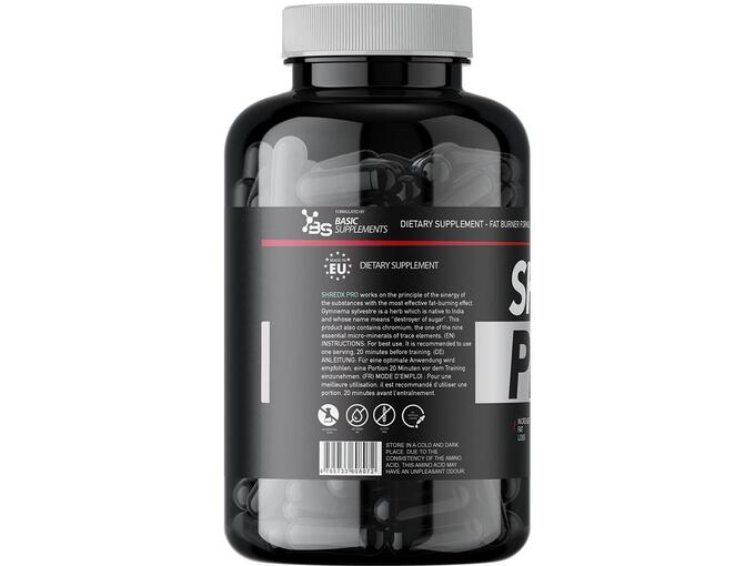 Basic Supplements Sagorevač masti ShredX PRO 200 kapsula