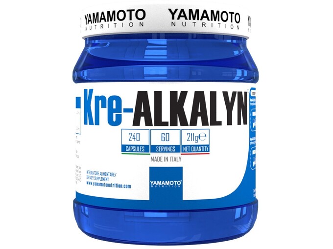 Yamamoto Nutrition Dodatak ishrani od mikronizovanog kreatina Kre-Alkalyn 240 kapsula