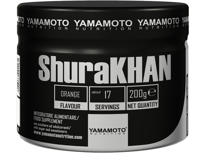 Yamamoto Nutrition Suplementacija za period pre treninga ShuraKHAN® 200g 17 serviranja