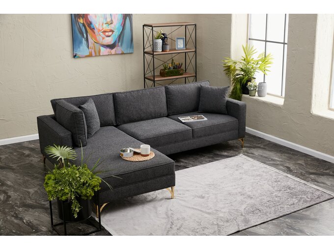 Atelier Del Sofa Ugaona garnitura Berlin L 825BLC2805