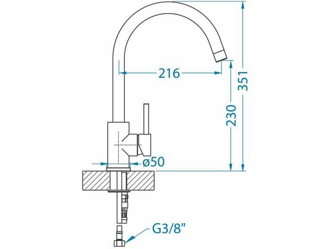 Alveus slavina Elza g04m - tamno crna