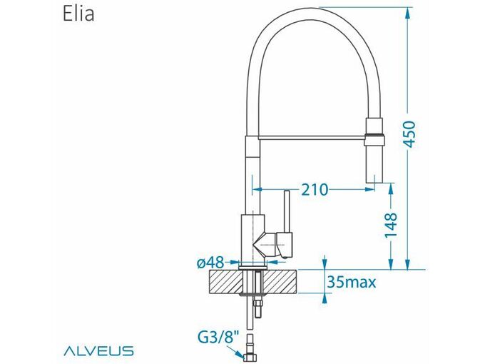 Alveus slavina Elia chr