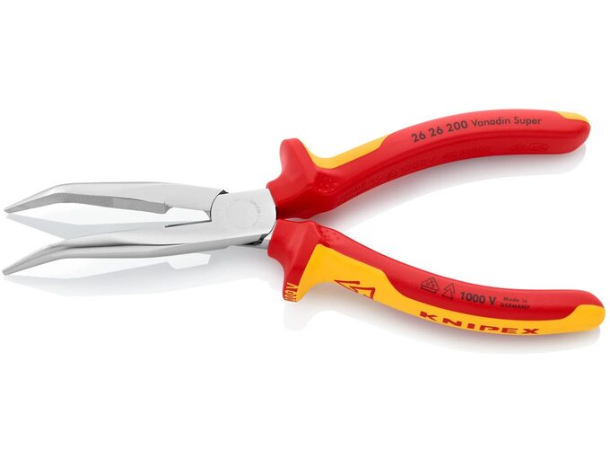 Knipex Špicasta klešta sa bočnim sečenjem izolovane VDE hromirane 26 26 200, 200 mm