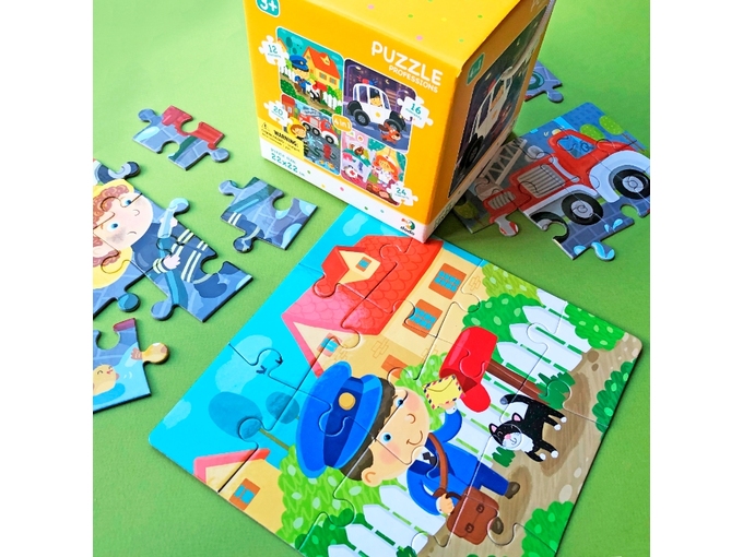 Dodo Puzzle 4u1 Profesije