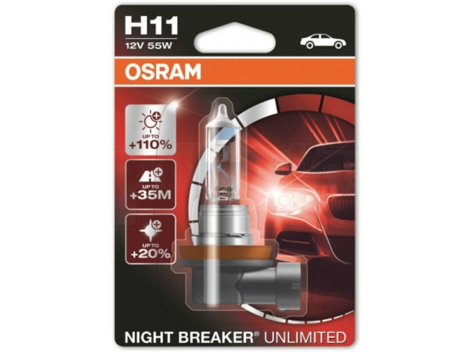 Osram auto sijalica Night Breaker Laser +150% 12V H7 55W Next